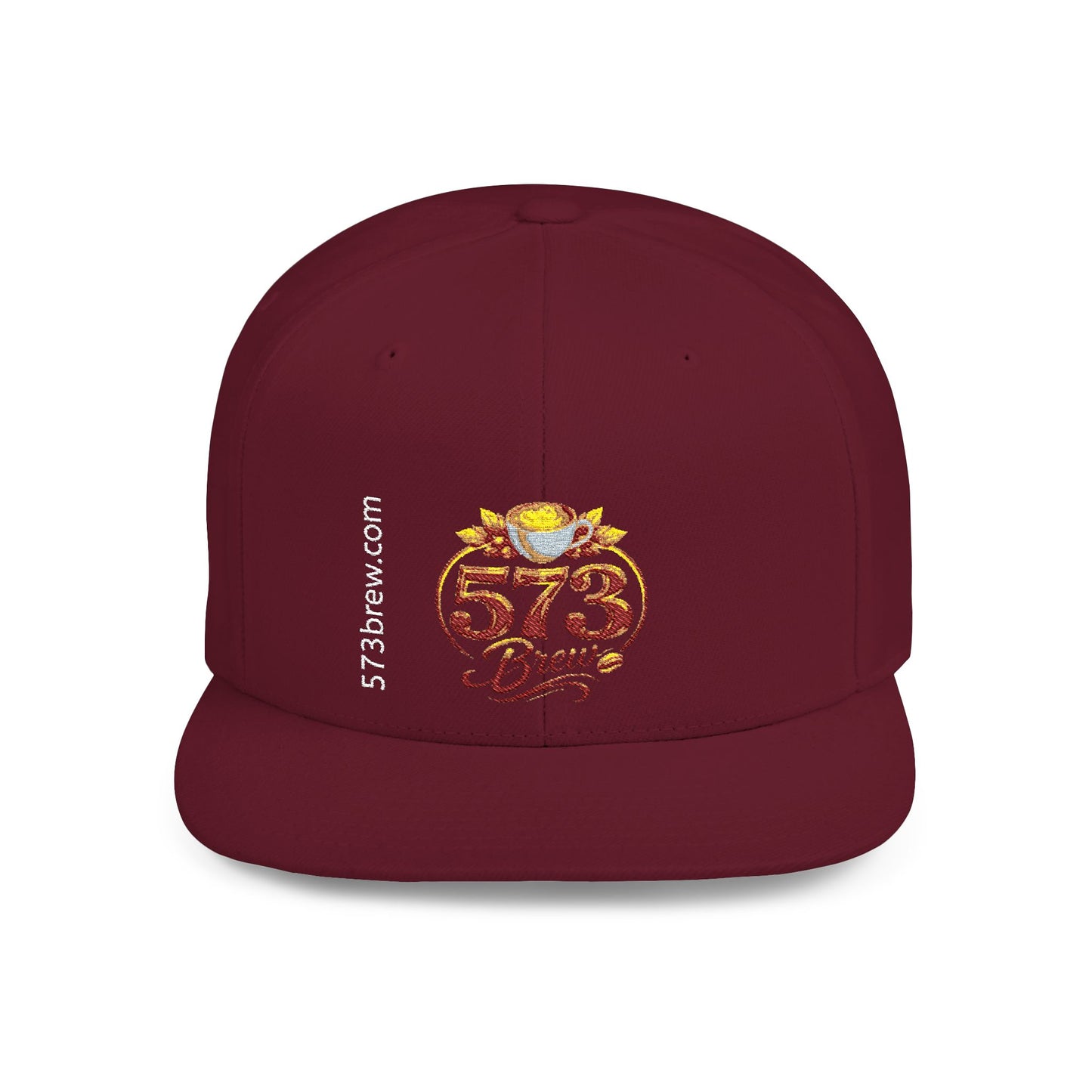 Snapback Hat – 573 Casino Logo Flat Bill Cap
