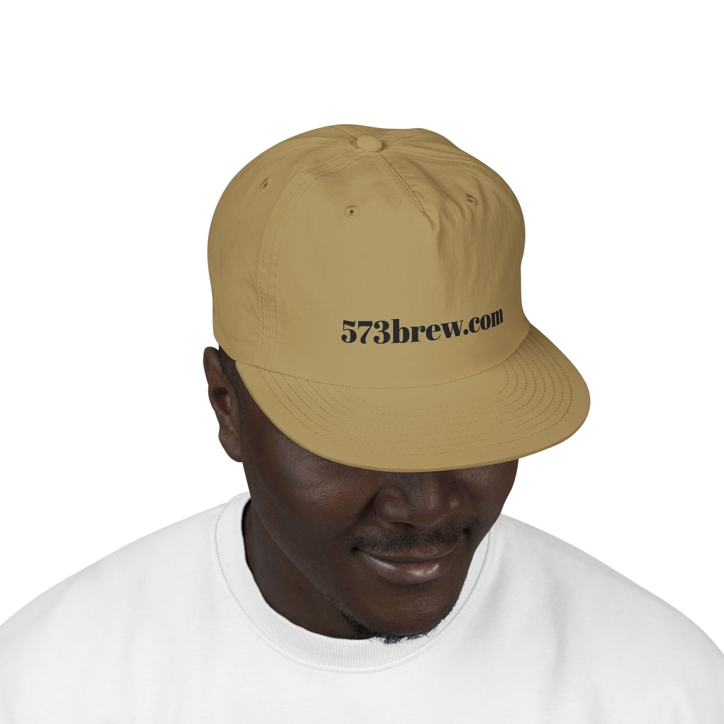 573brew.com Surf Cap – Minimalist Beach Hat for Surfers & Coastal Fans