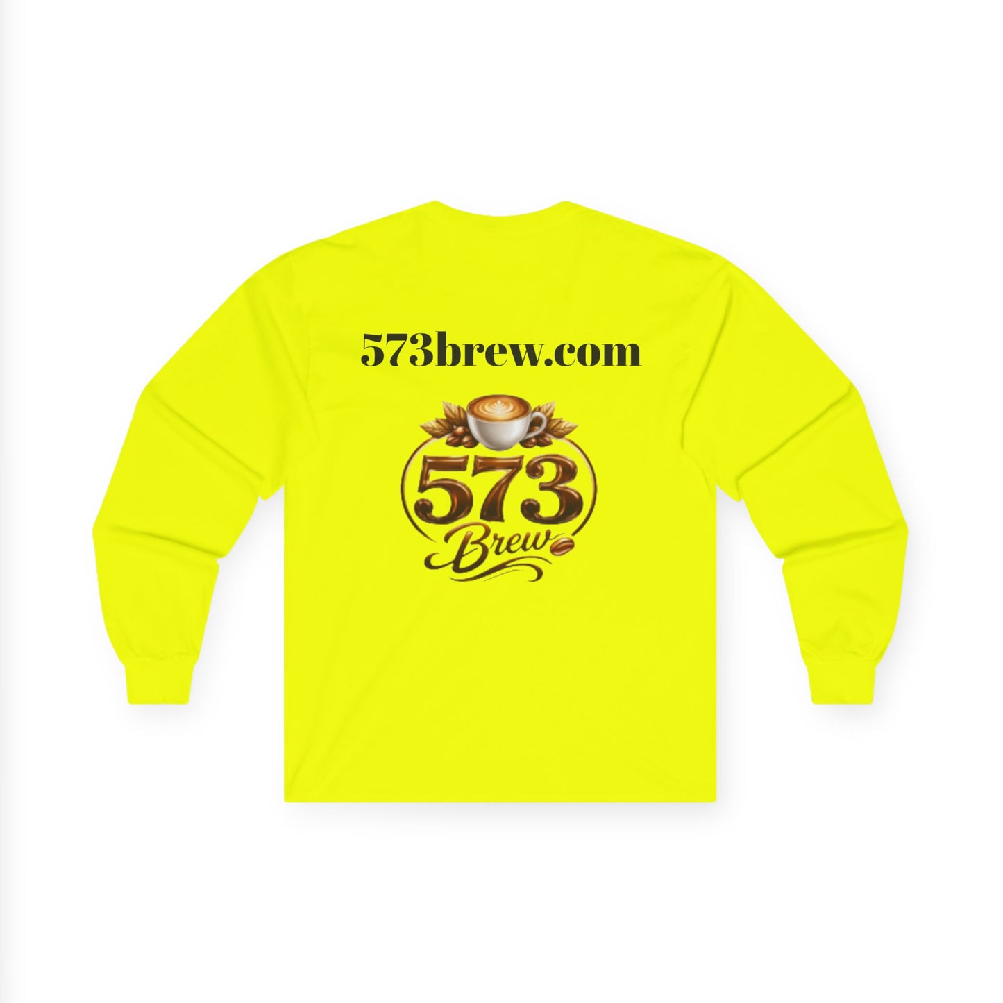 573 Brew Coffee Long Sleeve Tee — “Fresh Roasted Coffee Delivered to Your Door”