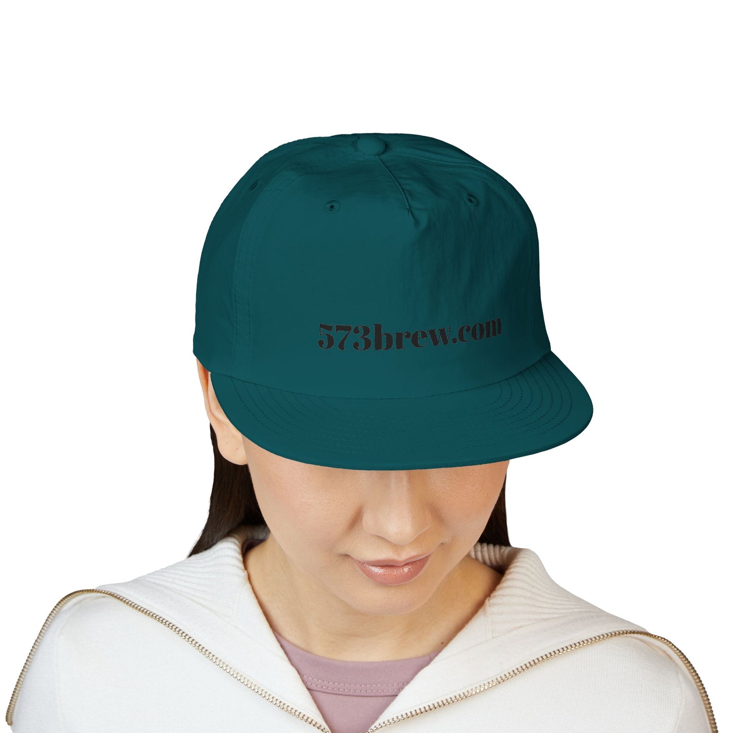 573brew.com Surf Cap – Minimalist Beach Hat for Surfers & Coastal Fans
