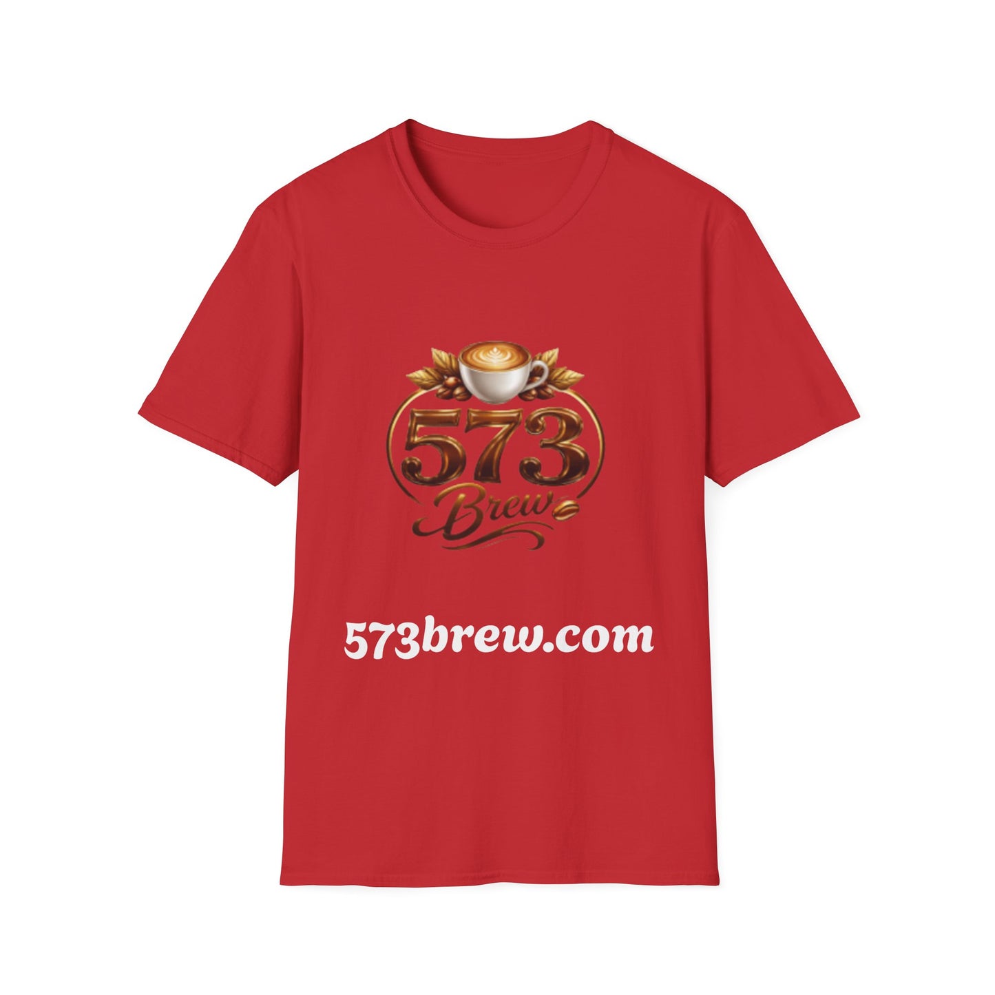 573 Brew Coffee T-Shirt — Logo Tee for Coffee Lovers