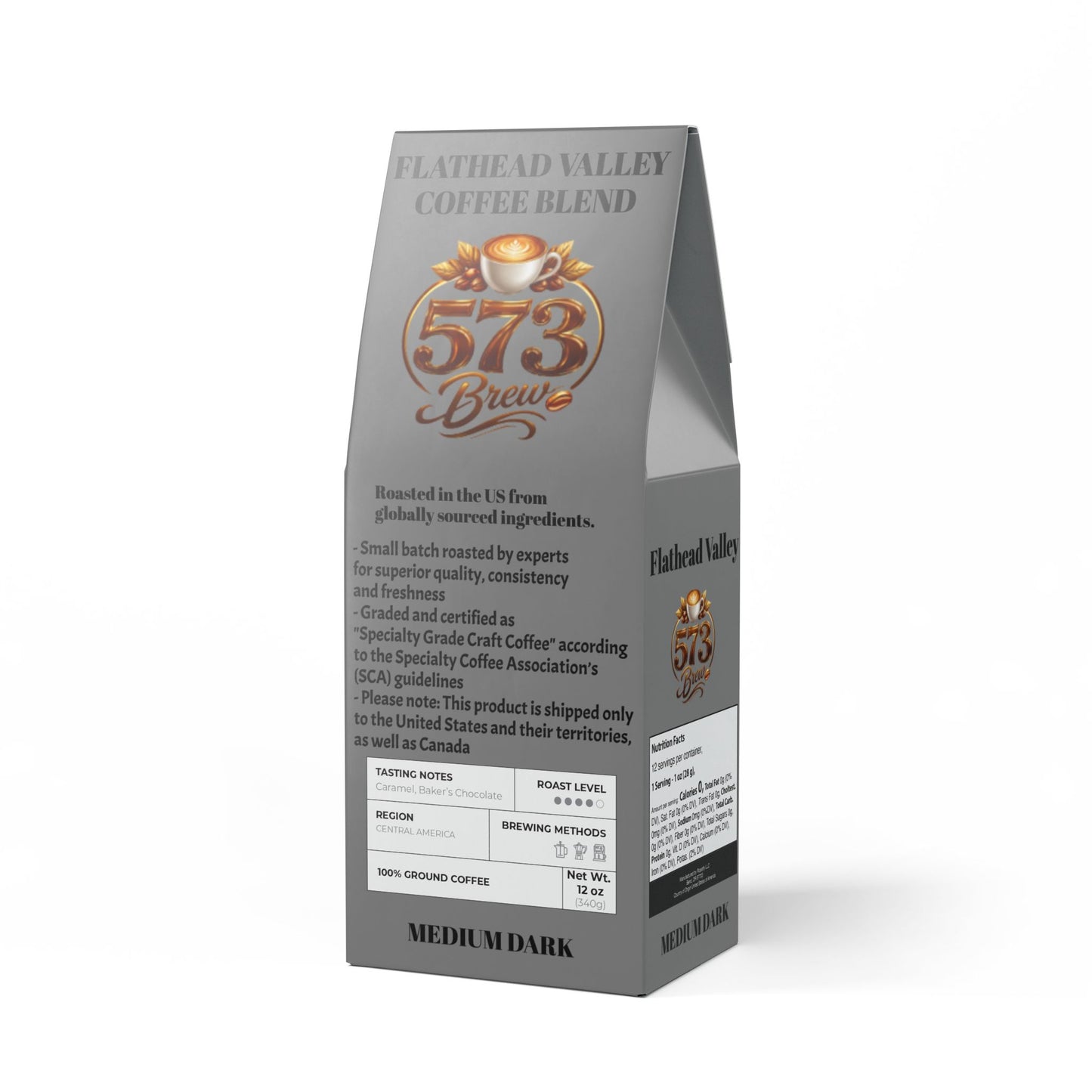 Flathead Valley Coffee Blend (Medium-Dark Roast)