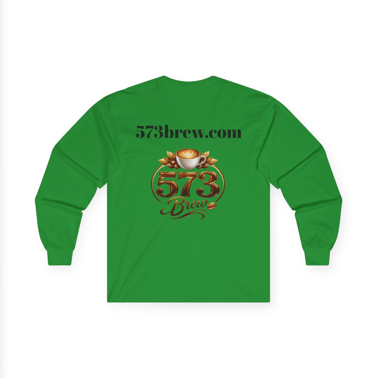 573 Brew Coffee Long Sleeve Tee — “Fresh Roasted Coffee Delivered to Your Door”