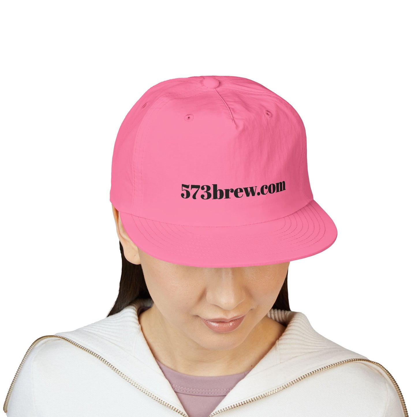 573brew.com Surf Cap – Minimalist Beach Hat for Surfers & Coastal Fans