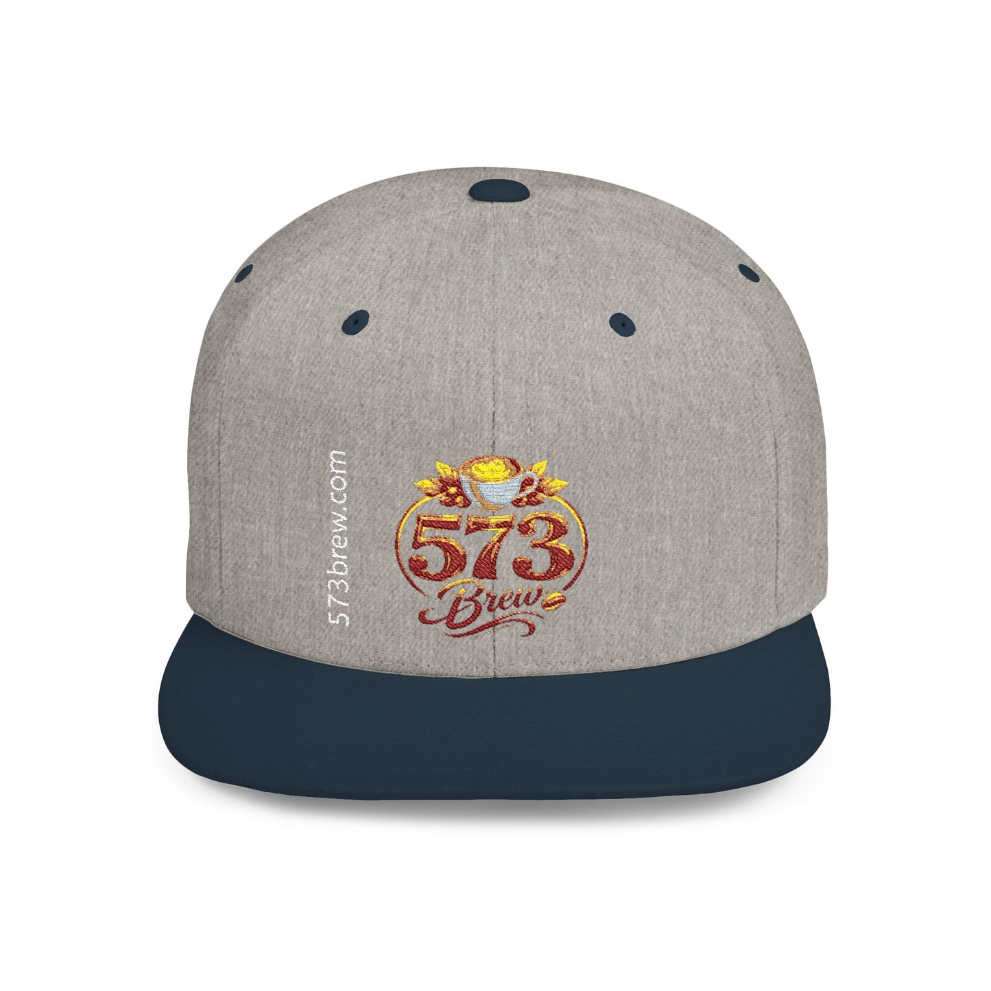 Snapback Hat – 573 Casino Logo Flat Bill Cap
